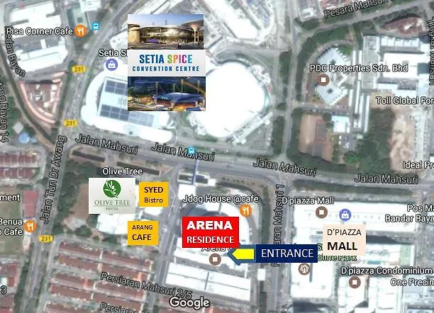 Casa de Férias Arena Residences George Town Malásia